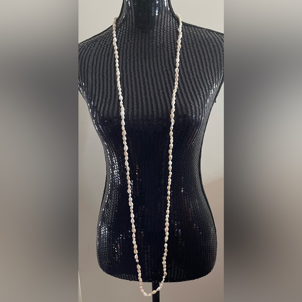 Tiny Shells Long Strand Necklace - Picture 4 of 5